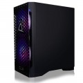 CLX - SET Gaming Desktop - AMD Ryzen 7 5800X - 16GB Memory - GeForce RTX 3060 - 500GB NVMe M.2 SSD + 3TB HDD - Black