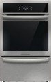 Frigidaire - Gallery 24 inch Single Gas Wall Oven with Air Fry - Stainless Steel