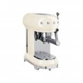 SMEG Semi-Automatic Espresso Machine with 15 bar pressure - Cream
