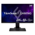 ViewSonic - 23.8 LCD FHD Monitor with HDR (DisplayPort USB, HDMI) - Black