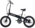 GoTrax - F1 Folding Ebike w/ 25 mile Max Operating Range and 20 MPH Max Speed - Black