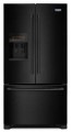 Maytag - 25 Cu. Ft. French Door Refrigerator with PowerCold Feature - Black