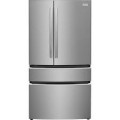 Frigidaire - Professional 21.4 Cu. Ft. 4-Door French Door Counter-Depth Refrigerator - Stainless Steel