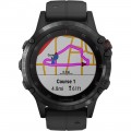 Garmin - fēnix 5 Plus Sapphire Smart Watch - Fiber Reinforced Polymer - Black