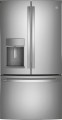 GE Profile - 27.7 Cu. Ft. French-Door Refrigerator with Hands-Free AutoFill - Fingerprint resistant stainless steel