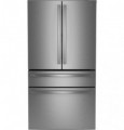 GE Profile - 29 Cu. Ft. Bottom-Freezer Smart Refrigerator with Adjustable Temperature Drawer - Stainless Steel