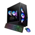 CyberPowerPC - Gamer Master Gaming Desktop - AMD Ryzen 7 5700X - 16GB Memory - AMD Radeon RX 6600 XT - 1TB HDD + 500GB SSD - Black