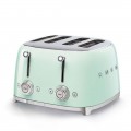 SMEG TSF03 4x4 Slot Wide-Slot Toaster Toaster - Pastel Green