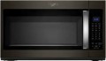 Whirlpool - 1.9 Cu. Ft. Over-the-Range Microwave with Sensor Cooking - Black Stainless Steel-- 5900300