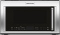 KitchenAid - 1.9 Cu. Ft. Convection Over-the-Range Microwave with Sensor Cooking - Stainless steel