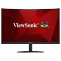 ViewSonic - 23.6 LCD Curved FHD Monitor (DisplayPort HDMI) - Black